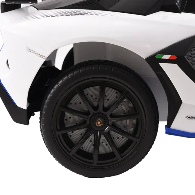 Dual Seater Lamborghini Electric Kids Car | Leather Seat | 4 Motor Kids Car - Image 4