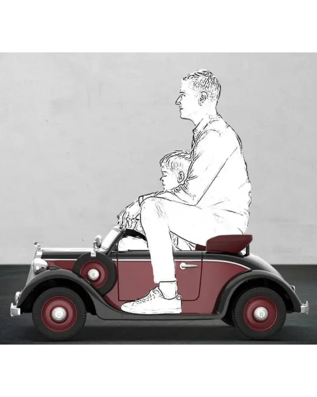 Licensed Kids Car Audi Horch 930V 12V Premium Kids Electric Car - Image 7