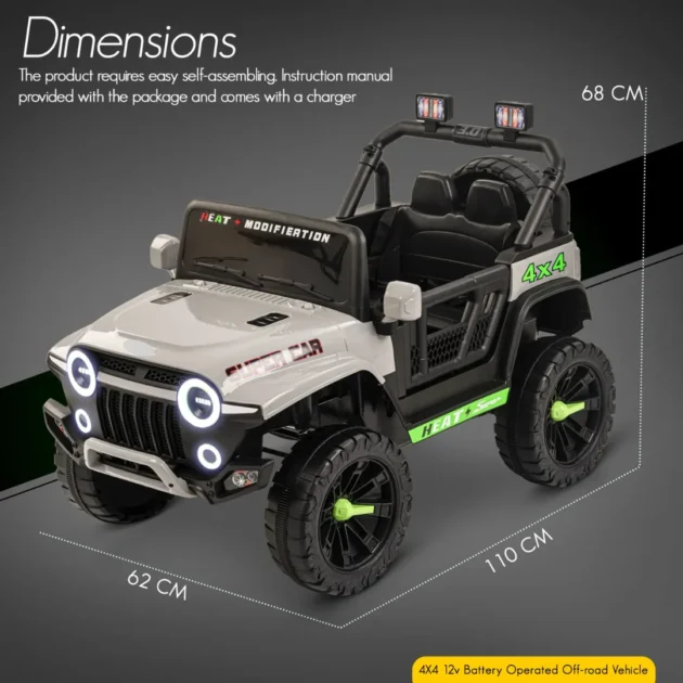Rubicon Battery Operated Jeep for Kids - Image 5