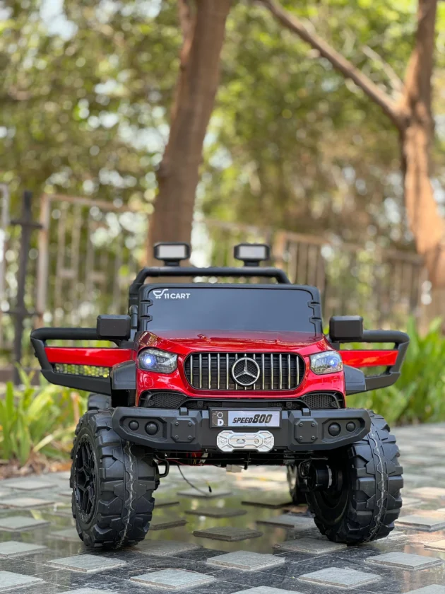 Mercedes Kids Jeep | Jumbo Size Baby Jeep 4 Wheel Drive - Image 4