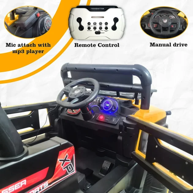 Newest Ride on UTV 4 Wheel for Kids Beach Car Toy kids electric utv DLX6188 - Image 6
